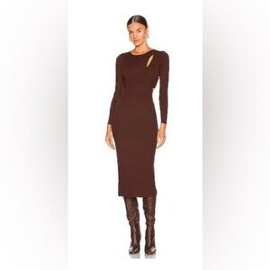 Astr Chocolate alora  Women's Sweater dress